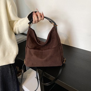 M12467 Brown 31x28x14cm High Quality Bags