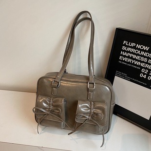 M12099 Brown 24x14x9cm High Quality Bags