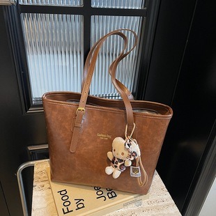 M63544 Leather buckle brown red 19x10cm High Quality Bags